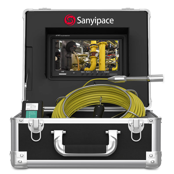 9" Kanalkamera mit DVR | Sanyipace 9300D