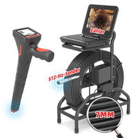 Rohrkamera Kamera Kanal mit Selbstnivellierung und  512-Hz-Sender, Kanalkamera Rotierende Sieb | S810ASMKT