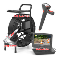 Caméra d'égout rotative horizontalement à 360° avec compteur | S810ASMKT360 (Précommande : expédition sous une semaine)