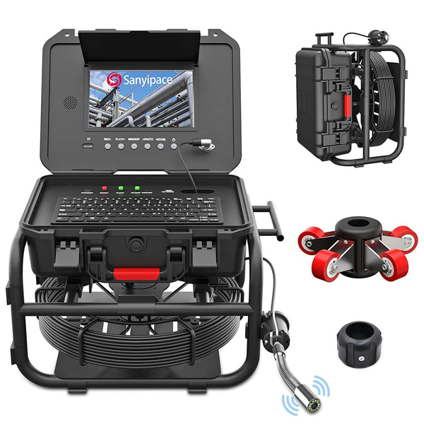 Professionelle Industrie Rohrkamera mit Selbstnivellierender | Sanyipace F5100DJKABTX