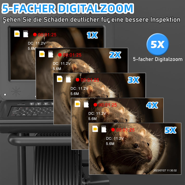 5-facher Digitalzoom