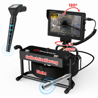 9-Zoll-Kanalkamera mit 180° und 360° Drehdisplay & 512 Hz Sonde | S620DCST
