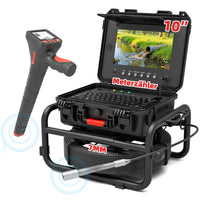 HD Kanalkamera 7mm, Sanyipace Rohrkamera kamera kanal mit Selbstnivellierung, 512-Hz-Sender | S850DSTKM