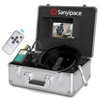 Caméra endoscope pour égouts avec télécommande | Sanyipace F927ADFB 