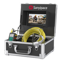 Kanalkamera 9-Zoll Bildschirm, Rohr Kamera Abflusskamera mit DVR | Sanyipace 9300D